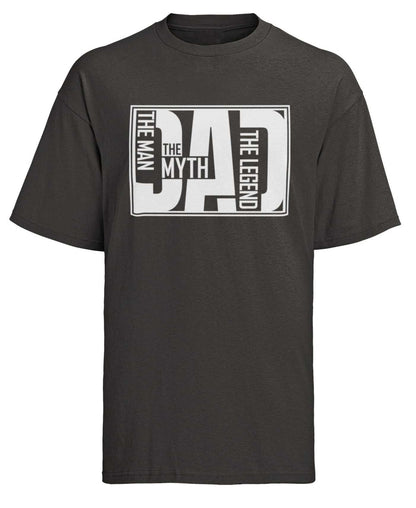 Dad The Man The Myth The Legend Funny T-Shirt Gift Fathers Day XMas New Dad T-Shirt