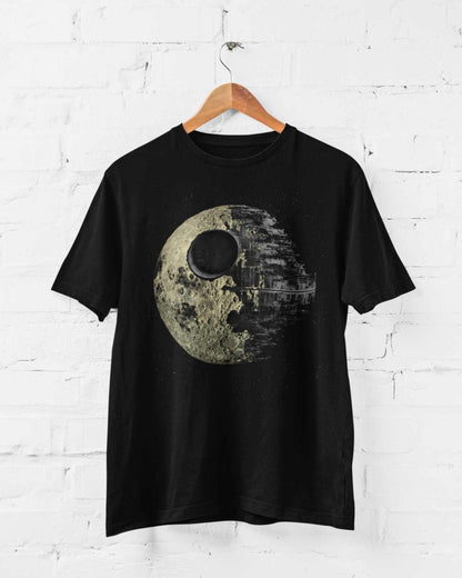 Dark Side Of The Moon T-Shirt Darkside Star Death Parody Sci Fi Wars Star Retro T-Shirt