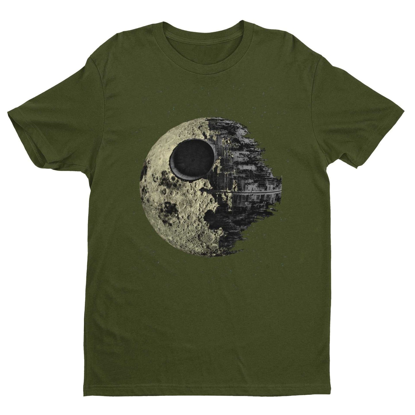 Dark Side Of The Moon T-Shirt Darkside Star Death Parody Sci Fi Wars Star Retro T-Shirt