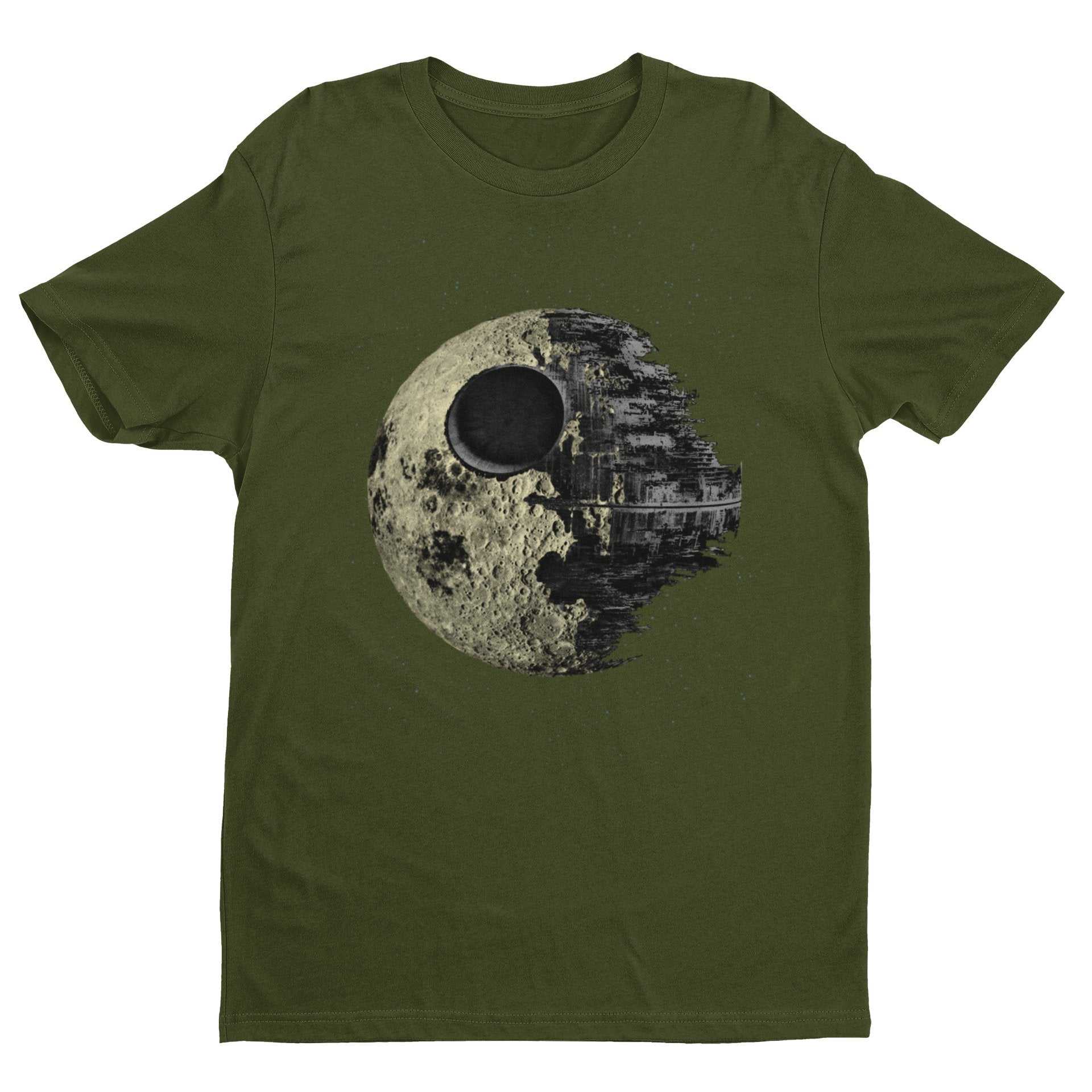 Dark Side Of The Moon T-Shirt Darkside Star Death Parody Sci Fi Wars Star Retro T-Shirt