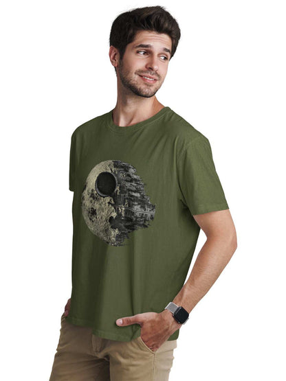 Dark Side Of The Moon T-Shirt Darkside Star Death Parody Sci Fi Wars Star Retro T-Shirt