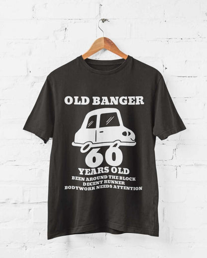 Funny 60th Birthday T-Shirt OLD BANGER 60 Years Old Gift Novelty Present T-Shirt