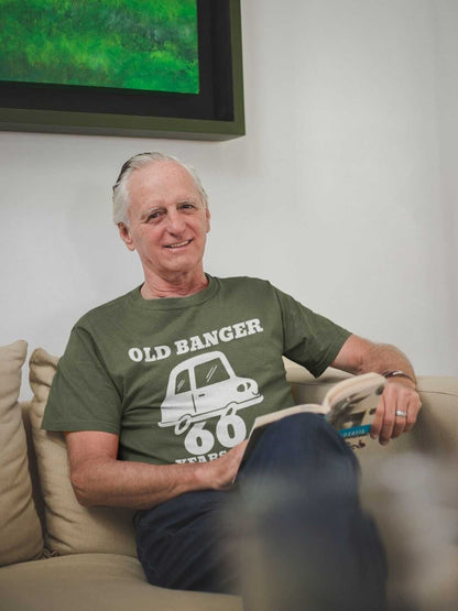 Funny 60th Birthday T-Shirt OLD BANGER 60 Years Old Gift Novelty Present T-Shirt