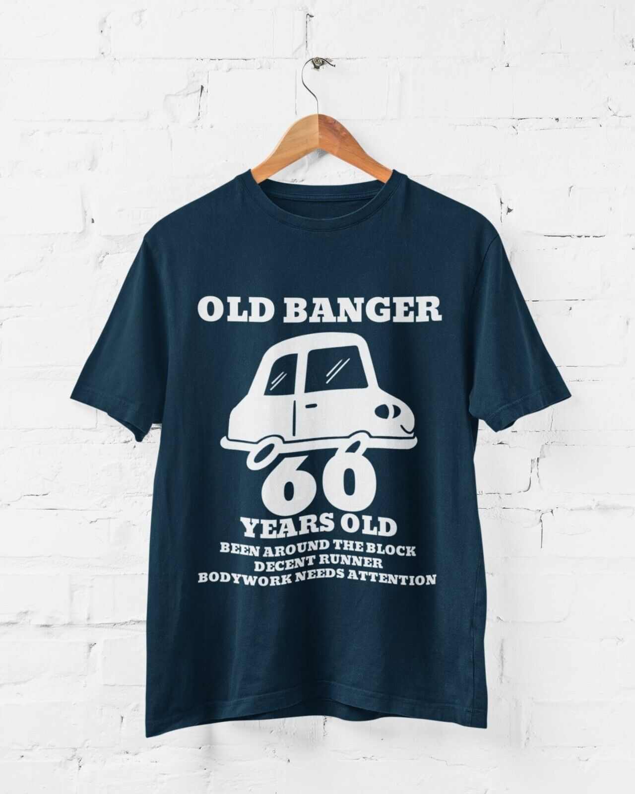 Funny 60th Birthday T-Shirt OLD BANGER 60 Years Old Gift Novelty Present T-Shirt