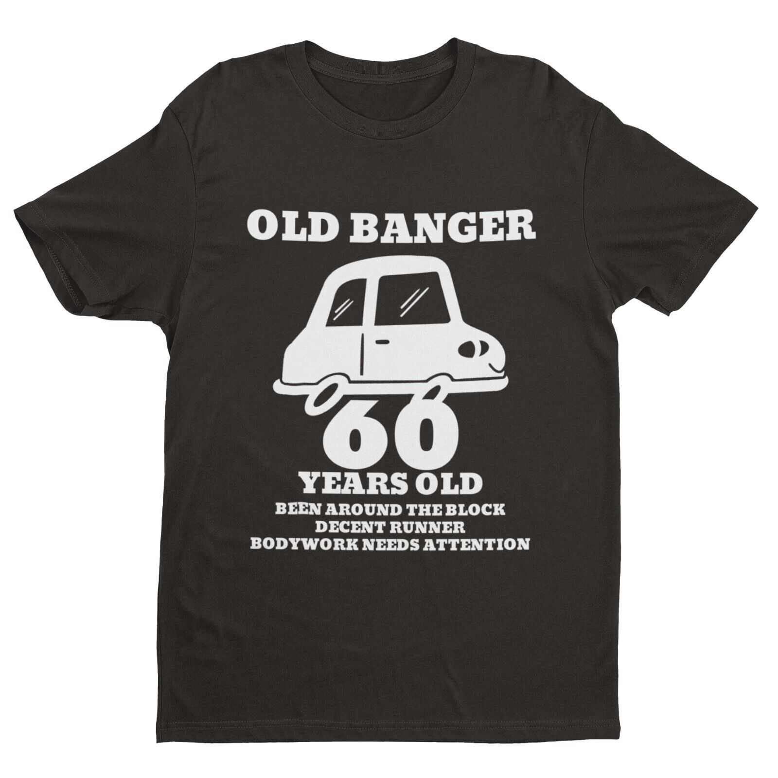 Funny 60th Birthday T-Shirt OLD BANGER 60 Years Old Gift Novelty Present T-Shirt