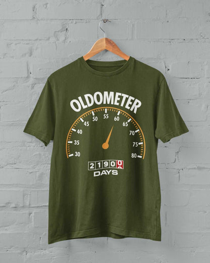 Funny 60th Birthday T-Shirt Oldometer Speedo Design Gift Dad Grandad 60 T-Shirt