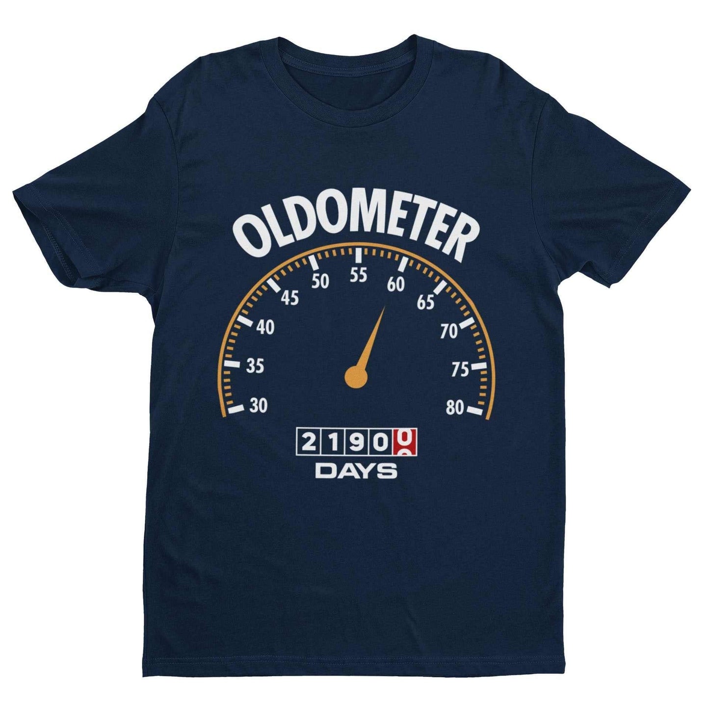 Funny 60th Birthday T-Shirt Oldometer Speedo Design Gift Dad Grandad 60 T-Shirt