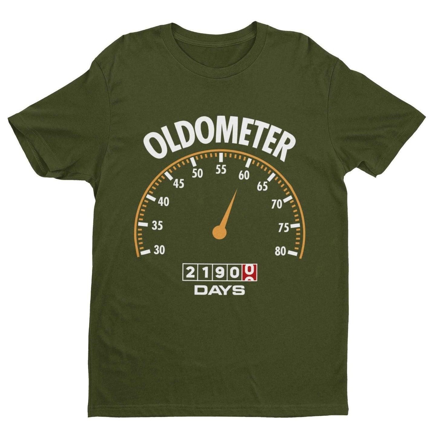 Funny 60th Birthday T-Shirt Oldometer Speedo Design Gift Dad Grandad 60 T-Shirt
