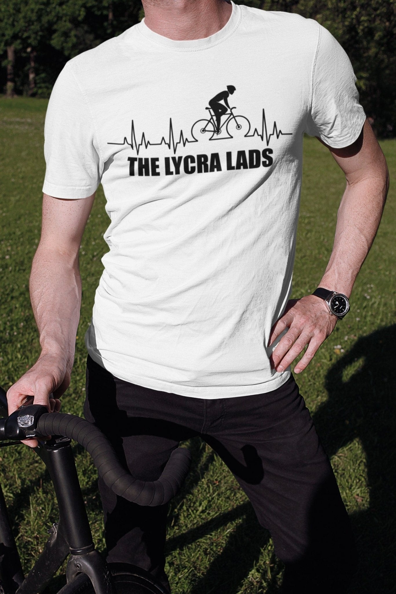 Shirt Lycra Lads Tee Retro 70s Tv Show Parody Cycling Gift IdeaFunny Cyclist T Shirt Lycra Lads Tee Retro 70s Tv Show Parody Cycling 