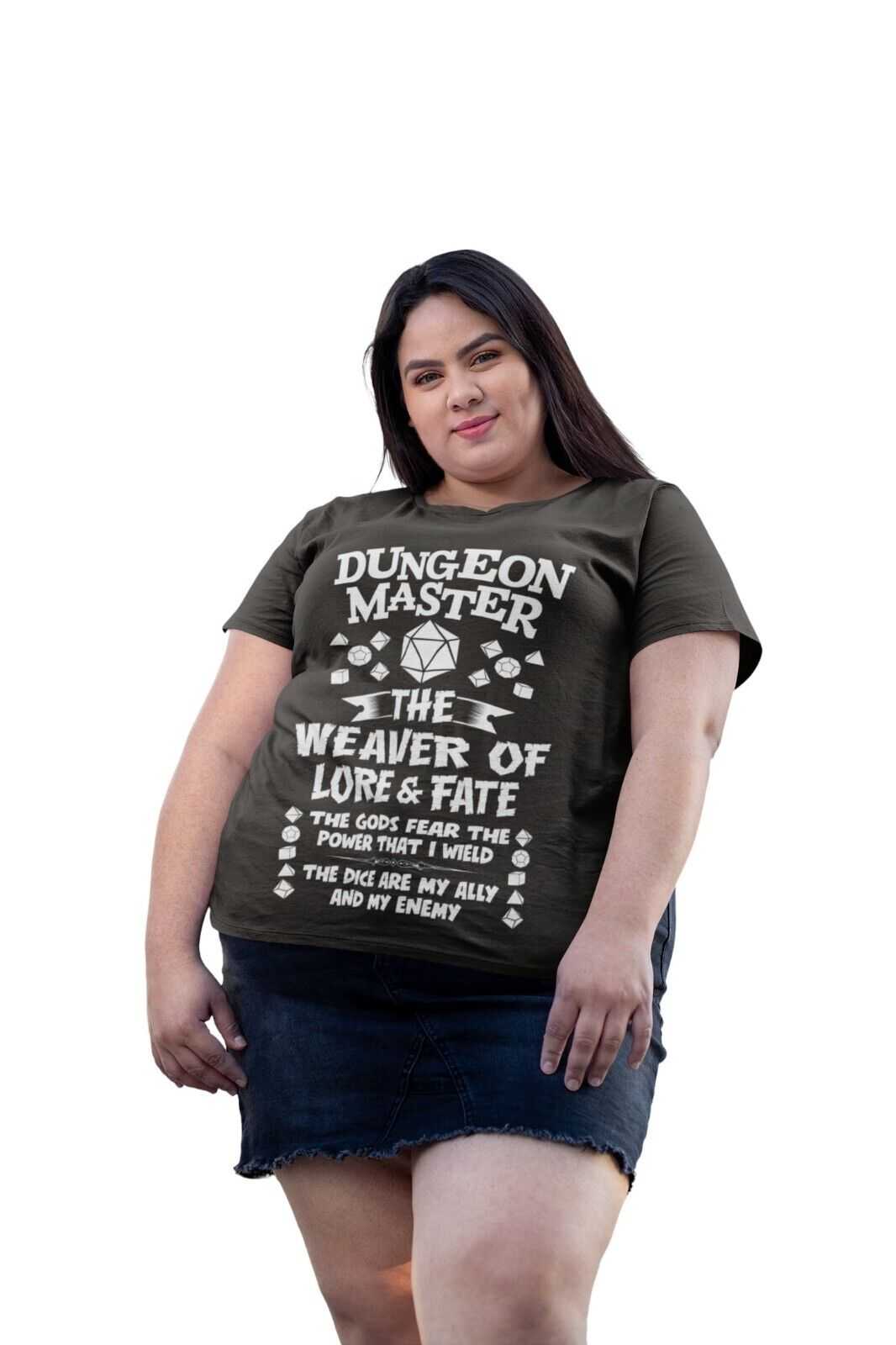 Funny DUNGEON MASTER RPG Gamer T-Shirt Dragons Dungeons Role Play Gift Geek T-Shirt