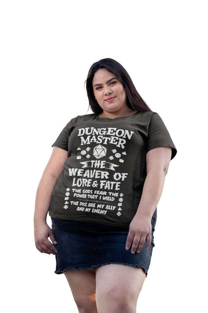 Funny DUNGEON MASTER RPG Gamer T-Shirt Dragons Dungeons Role Play Gift Geek T-Shirt