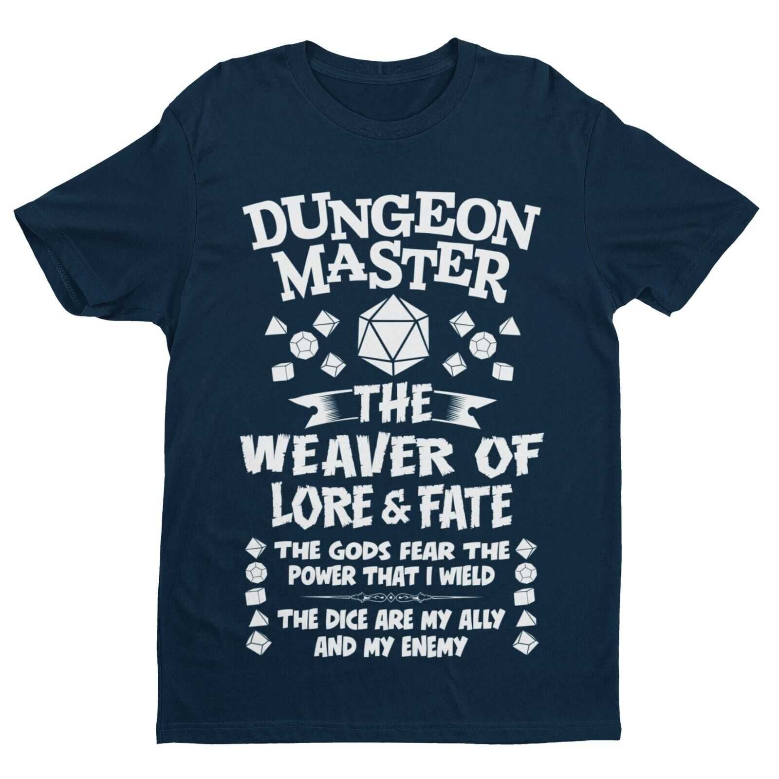 Funny DUNGEON MASTER RPG Gamer T-Shirt Dragons Dungeons Role Play Gift Geek T-Shirt