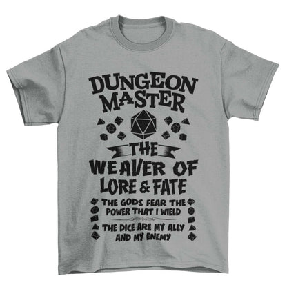 Funny DUNGEON MASTER RPG Gamer T-Shirt Dragons Dungeons Role Play Gift Geek T-Shirt