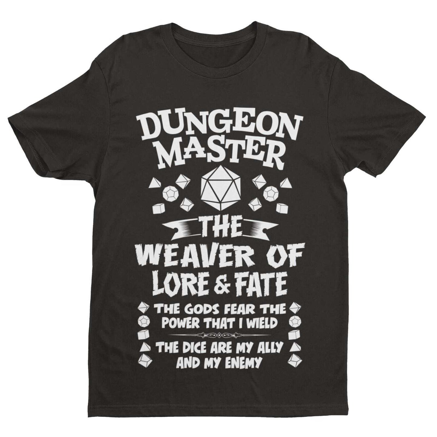 Funny DUNGEON MASTER RPG Gamer T-Shirt Dragons Dungeons Role Play Gift Geek T-Shirt