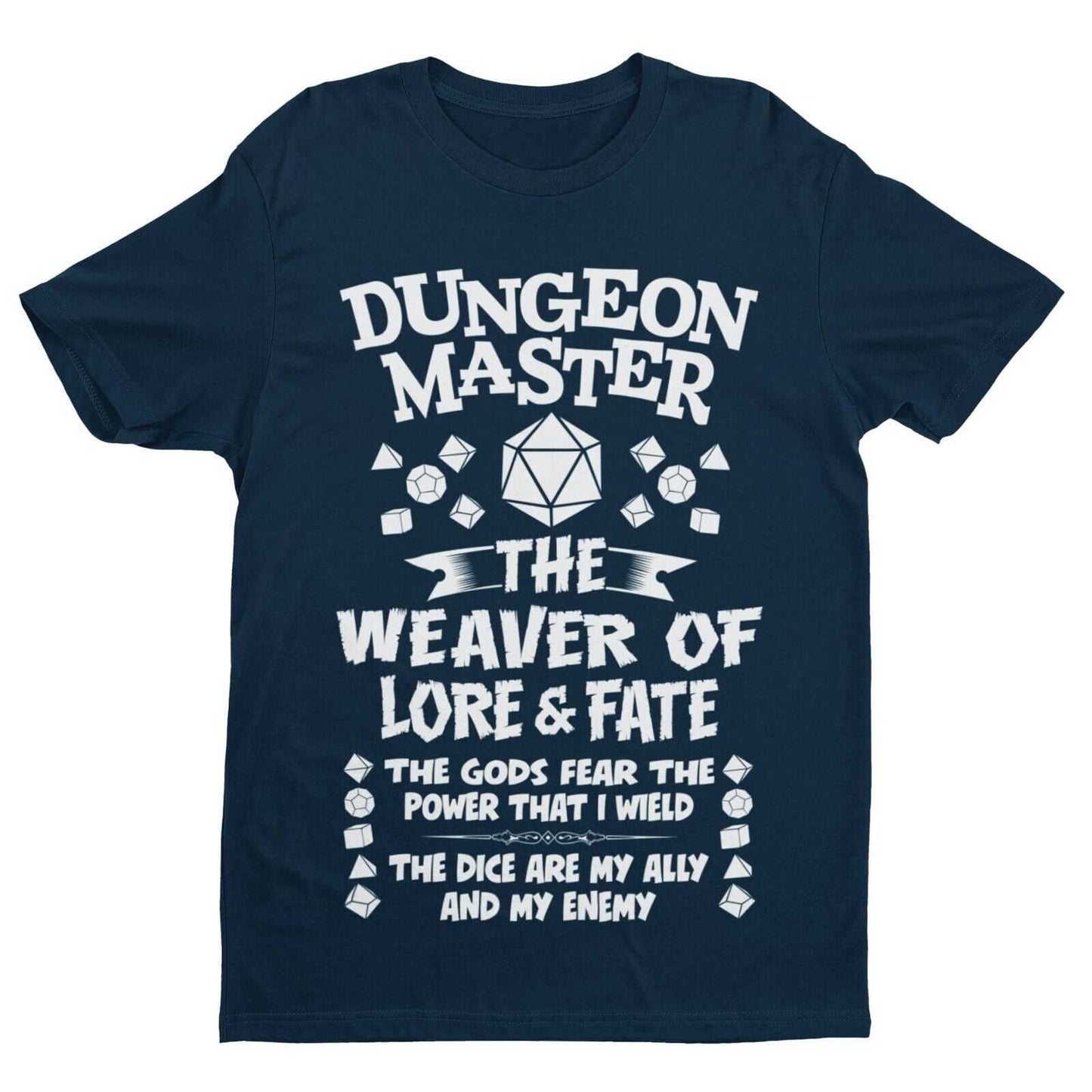 Funny DUNGEON MASTER RPG Gamer T-Shirt Dragons Dungeons Role Play Gift Geek T-Shirt