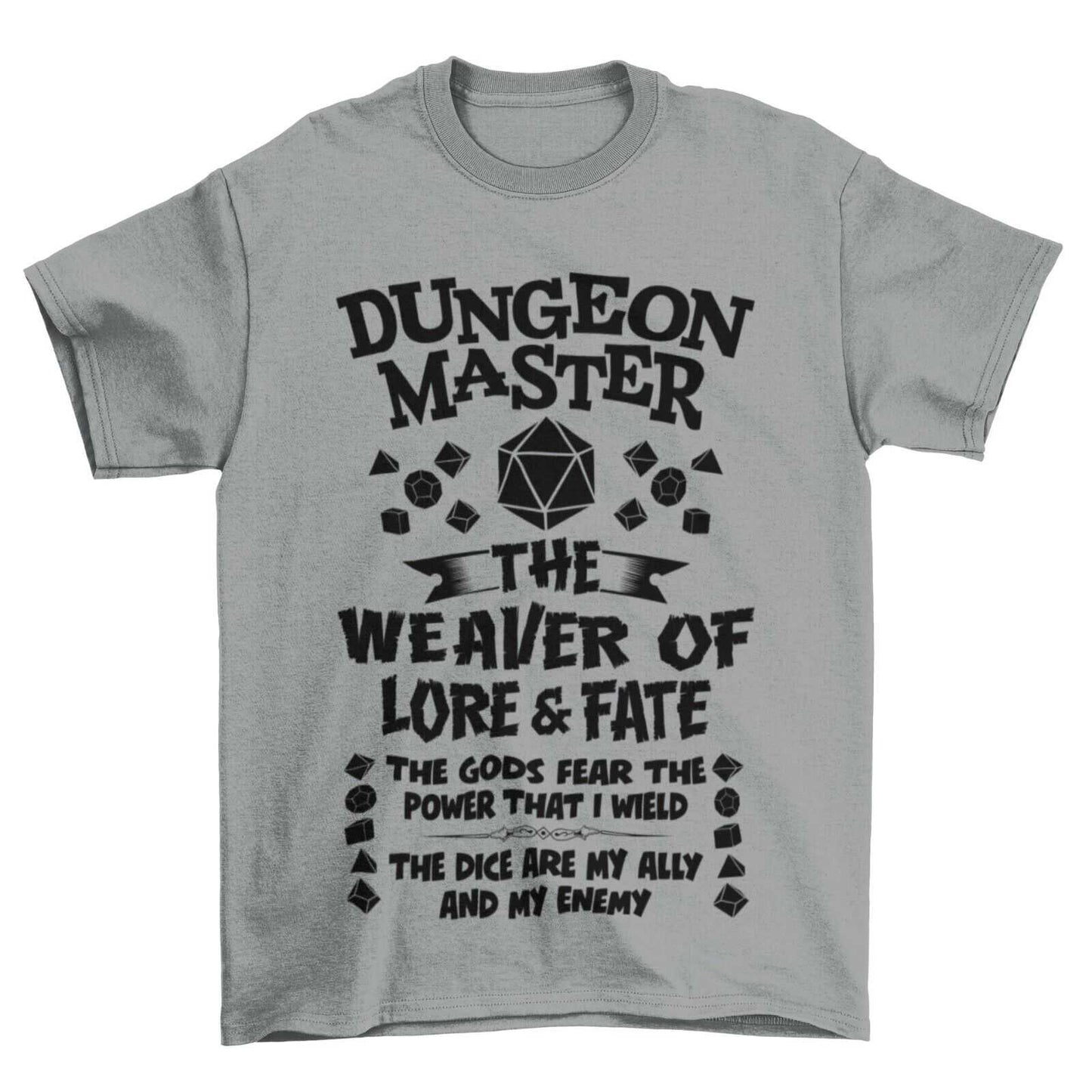 Funny DUNGEON MASTER RPG Gamer T-Shirt Dragons Dungeons Role Play Gift Geek T-Shirt