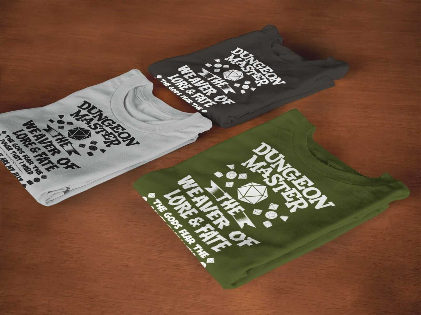 Funny DUNGEON MASTER RPG Gamer T-Shirt Dragons Dungeons Role Play Gift Geek T-Shirt