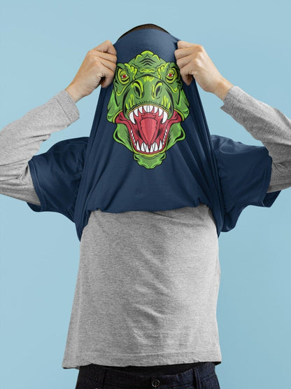 Funny Flip T-Shirt ASK ME ABOUT MY T - REX IMPRESSION Costume T-Shirt Dinosaur T-Shirt T-Shirt