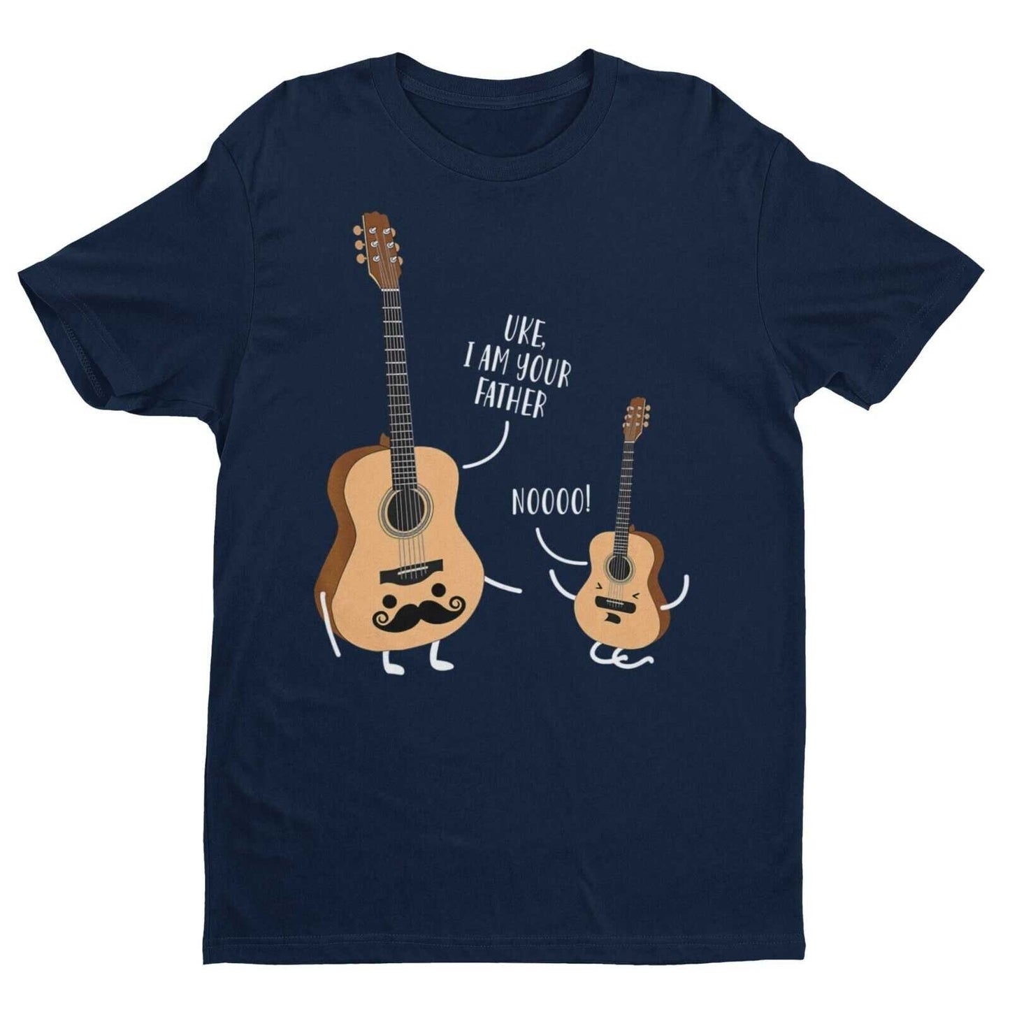 Funny Guitar Ukulele T-Shirt UKE I AM YOUR FATHER Wars Star Parody Movie Joke T-Shirt Gift
