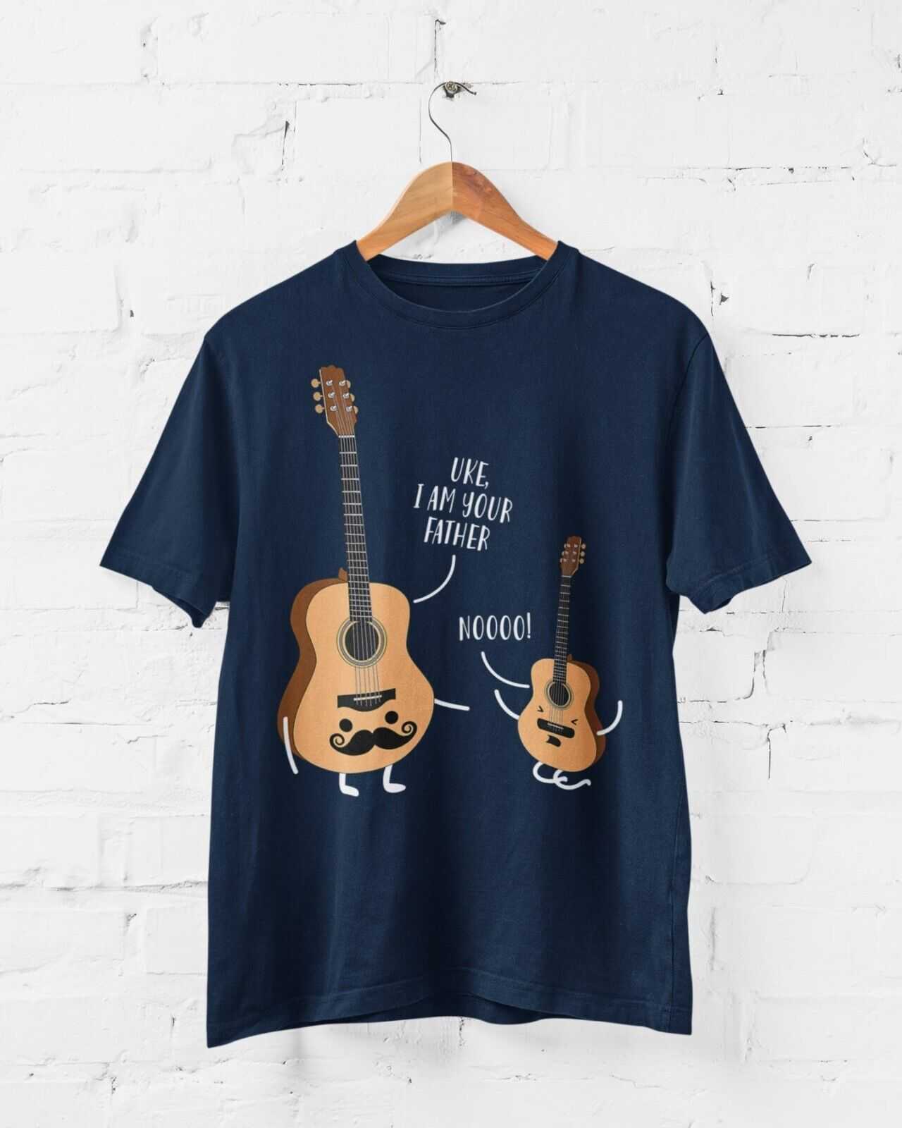 Funny Guitar Ukulele T-Shirt UKE I AM YOUR FATHER Wars Star Parody Movie Joke T-Shirt Gift