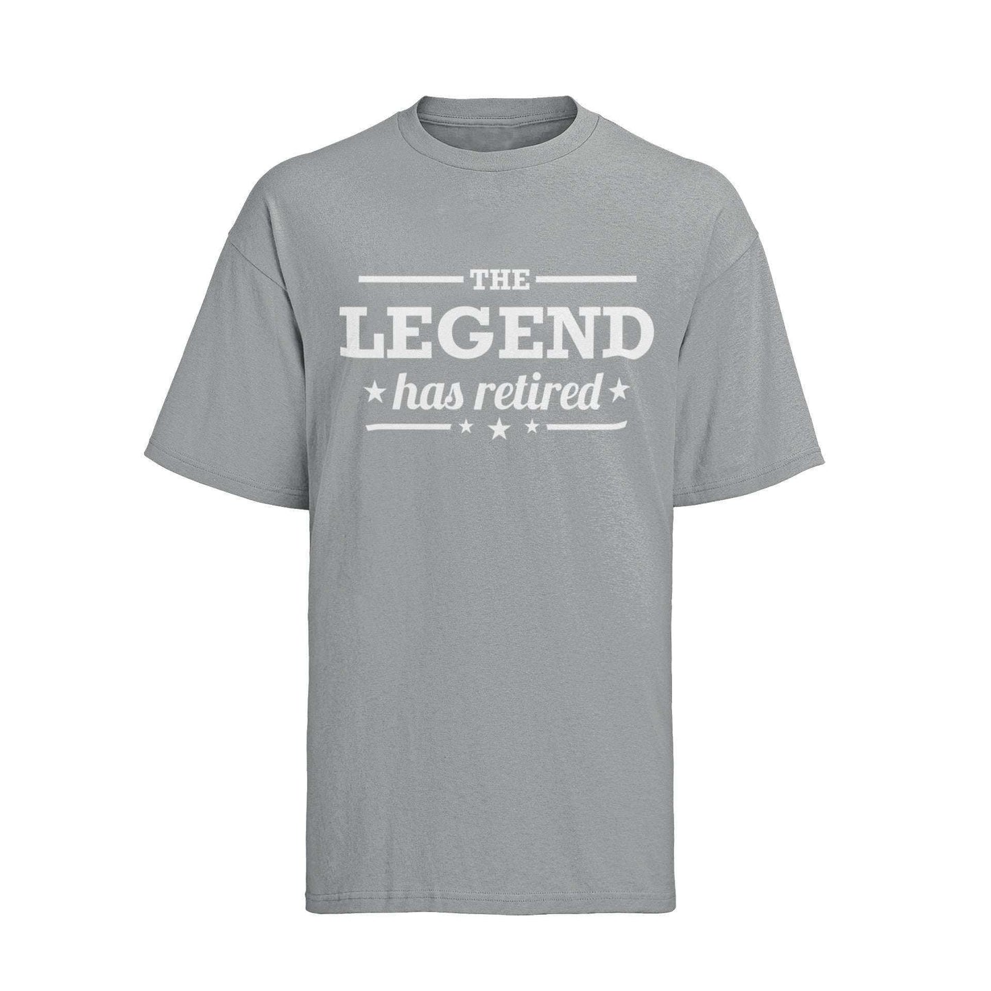 Funny Retirement Gift The Legend Has Retired T-Shirt Dad Grandad T-Shirt