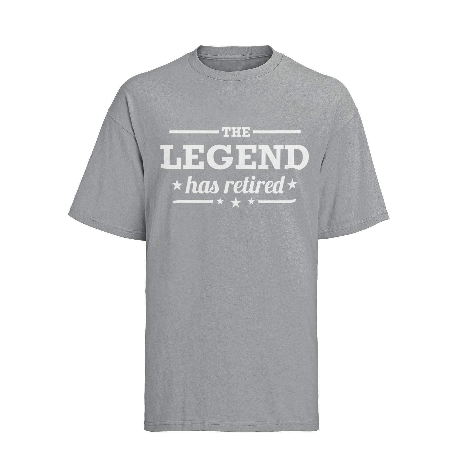 Funny Retirement Gift The Legend Has Retired T-Shirt Dad Grandad T-Shirt
