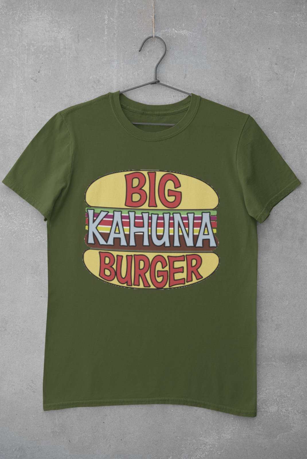 Funny Retro Movie T-Shirt Big Kahuna Burger Dogs Resevoir Cult Film Gangster T-Shirt