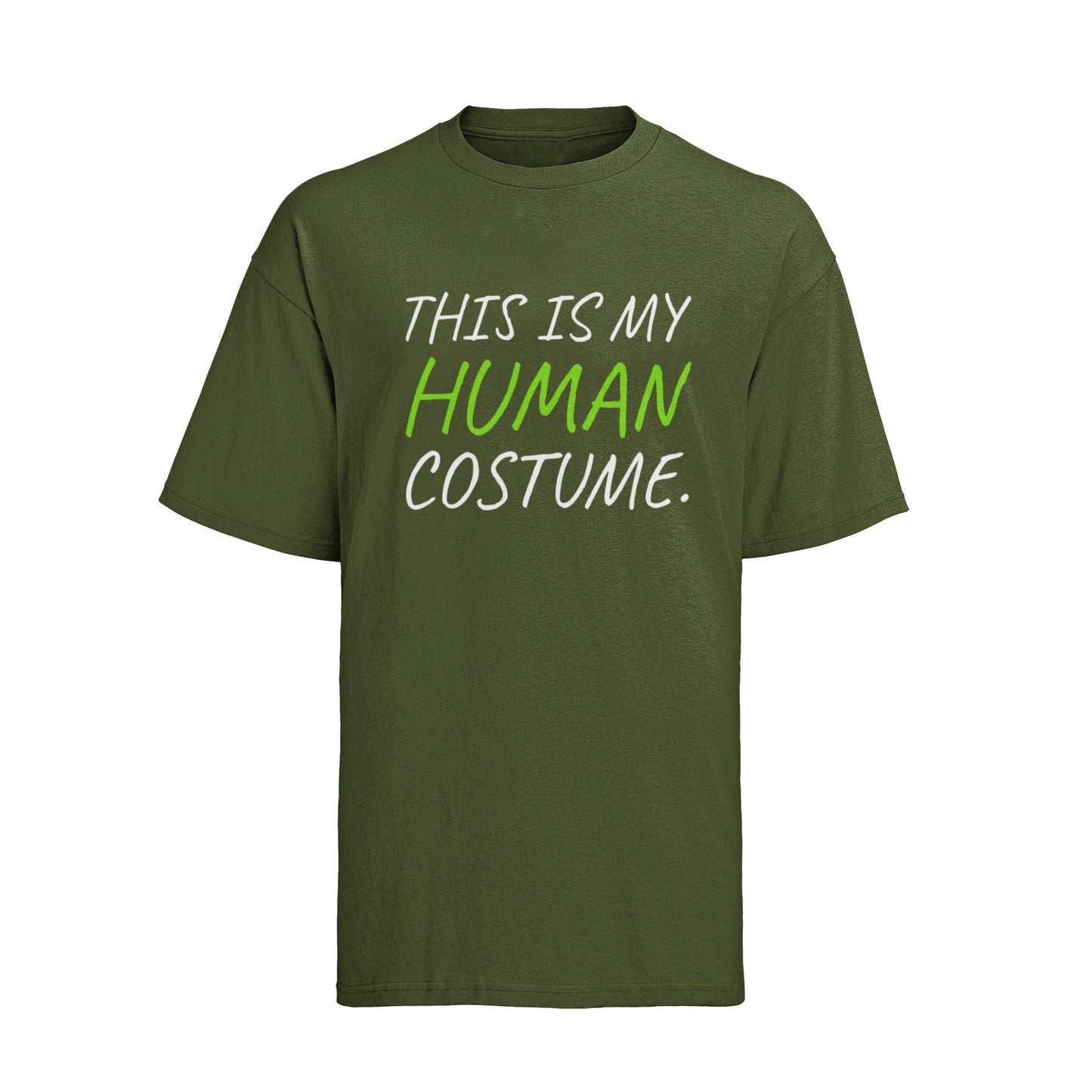 Funny Slogan T-Shirt This Is My Human Costume Quote T-Shirt Novelty Gift T-Shirt