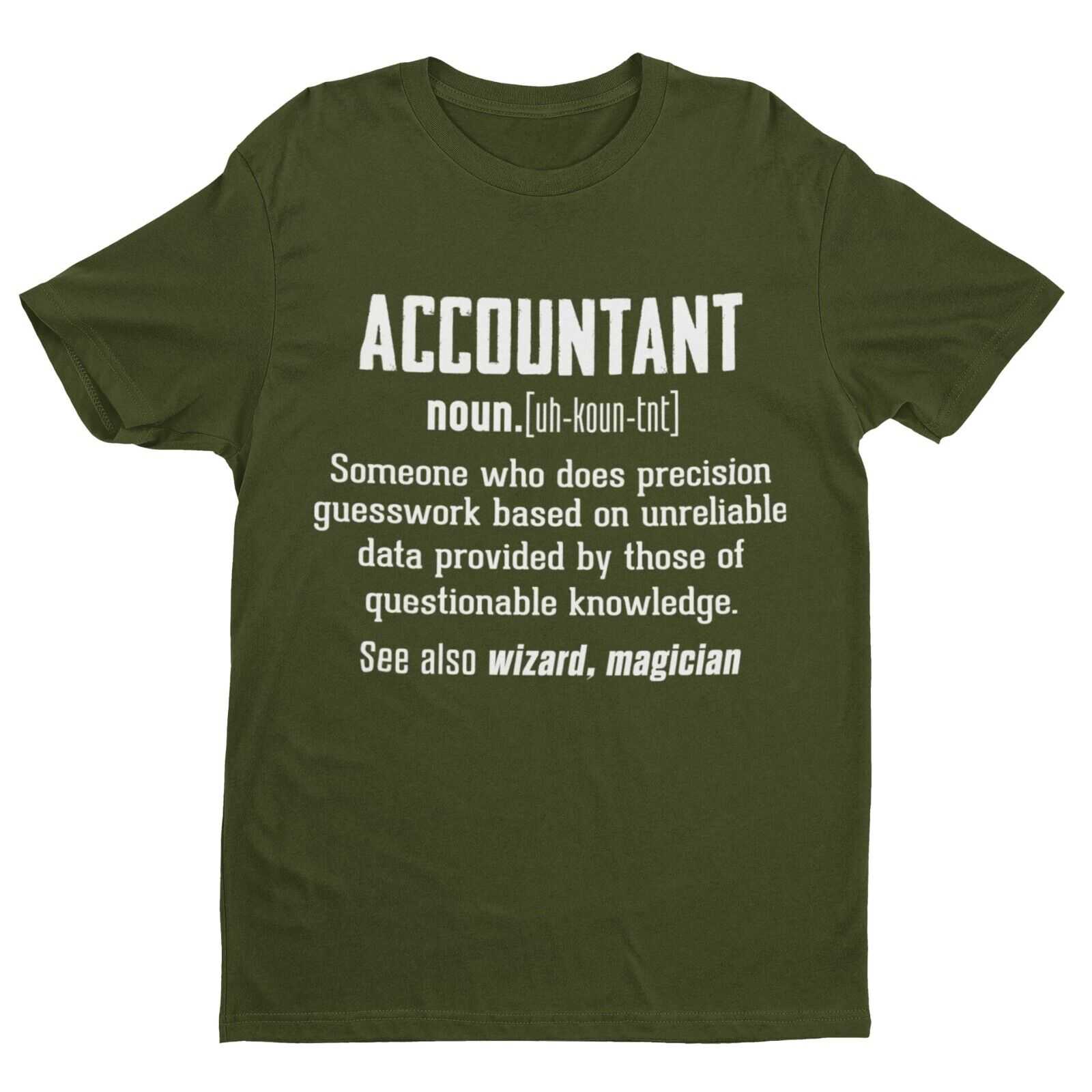 Funny T-Shirt ACCOUNTANT Dictionary Definition Novelty Gift Work Friend Joke T-Shirt