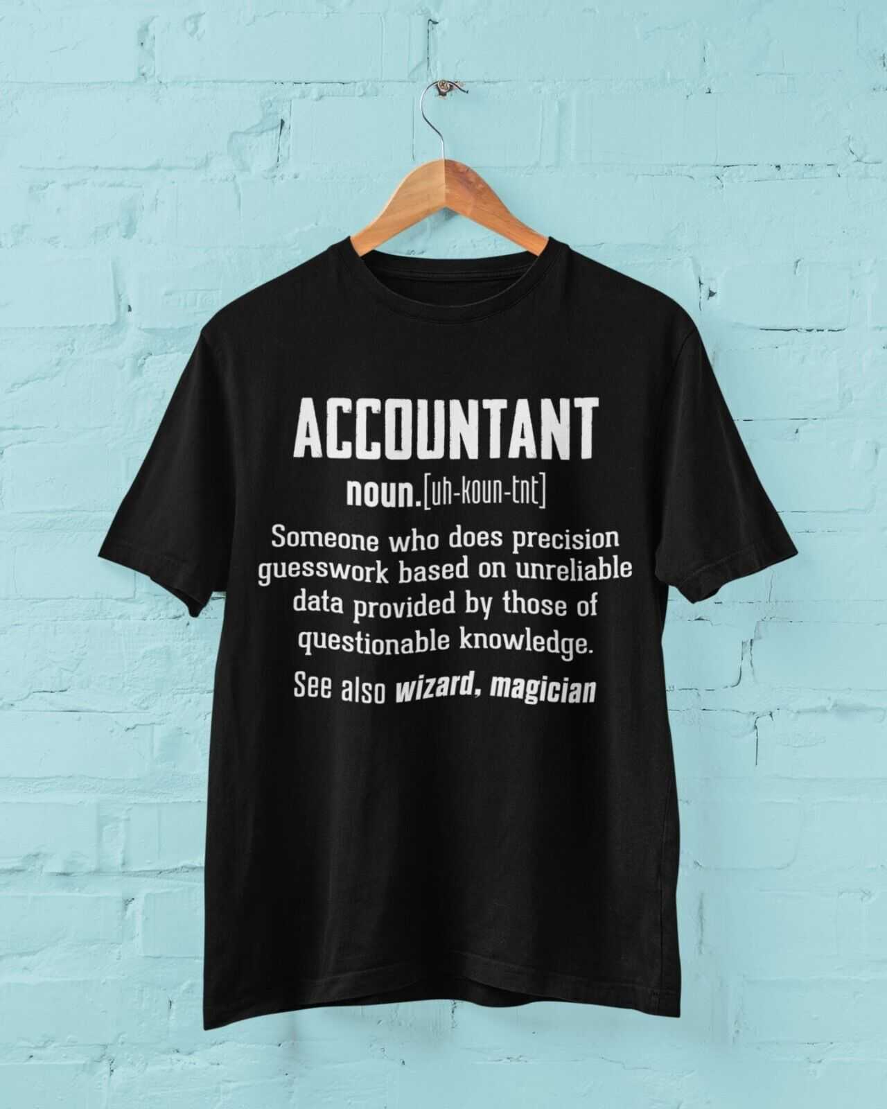 Funny T-Shirt ACCOUNTANT Dictionary Definition Novelty Gift Work Friend Joke T-Shirt