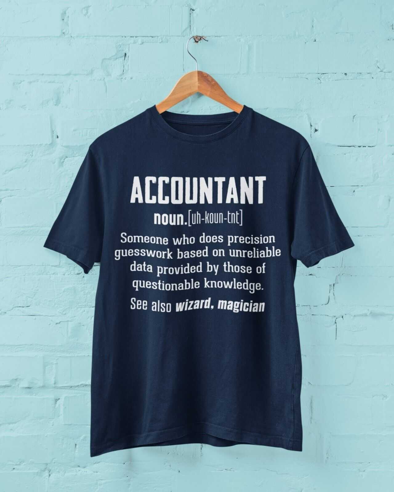 Funny T-Shirt ACCOUNTANT Dictionary Definition Novelty Gift Work Friend Joke T-Shirt