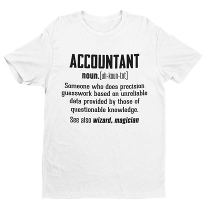 Funny T-Shirt ACCOUNTANT Dictionary Definition Novelty Gift Work Friend Joke T-Shirt