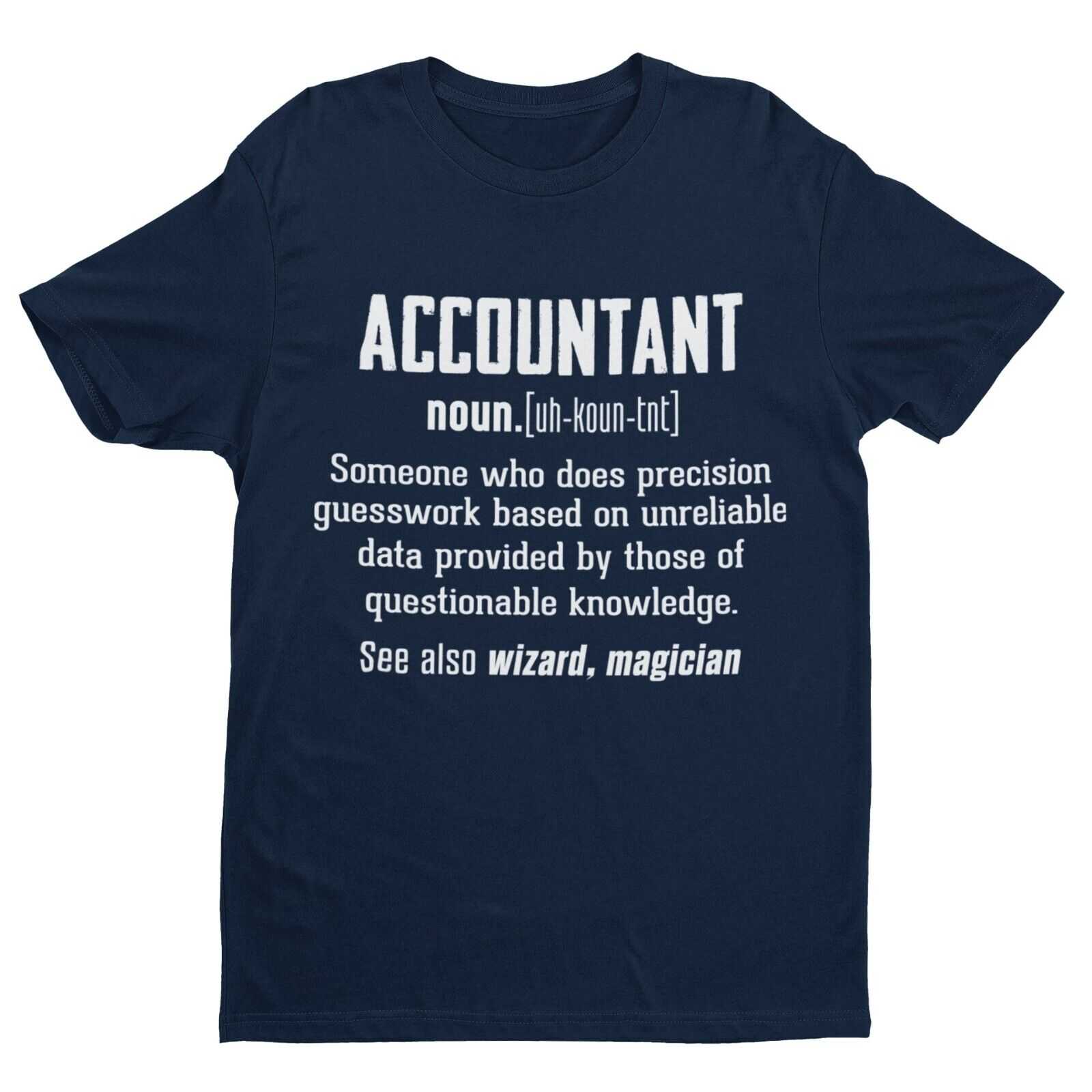 Funny T-Shirt ACCOUNTANT Dictionary Definition Novelty Gift Work Friend Joke T-Shirt