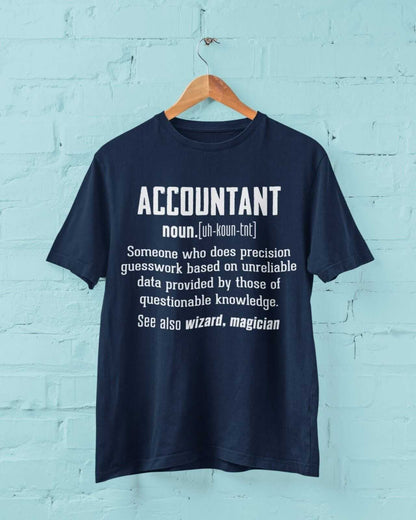 Funny T-Shirt ACCOUNTANT Dictionary Definition Novelty Gift Work Friend Joke T-Shirt