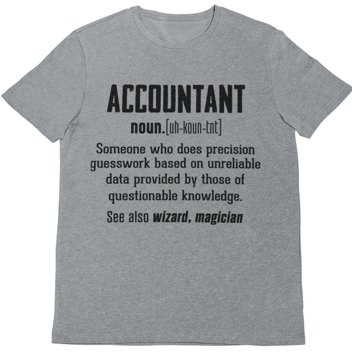 Funny T-Shirt ACCOUNTANT Dictionary Definition Novelty Gift Work Friend Joke T-Shirt