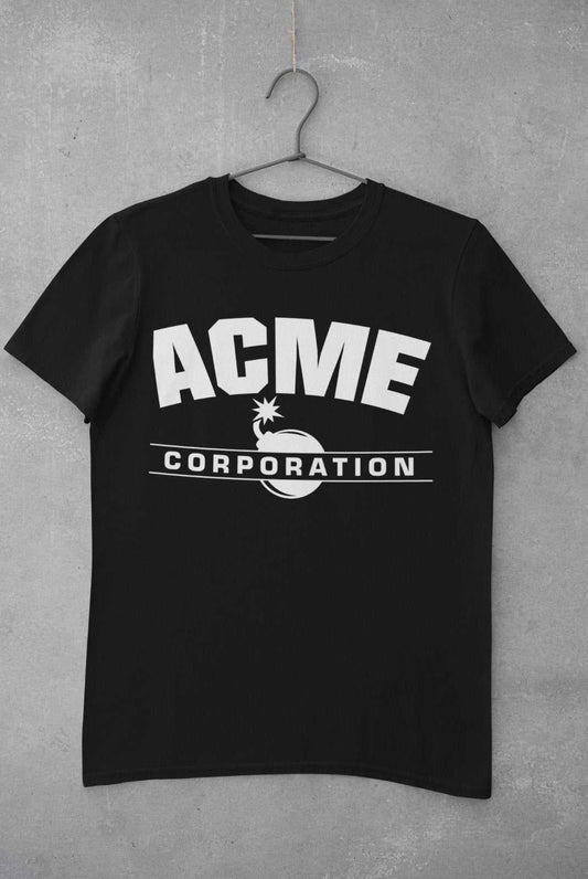 Funny T-Shirt Acme Corporation Cartoon Company Novelty Joke Gift Dynamite T-Shirt