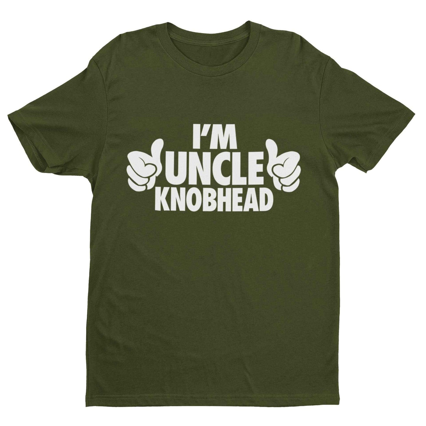 Funny T-Shirt I'm Uncle Knobhead Rude Joke Gift Novelty Laugh T-Shirt