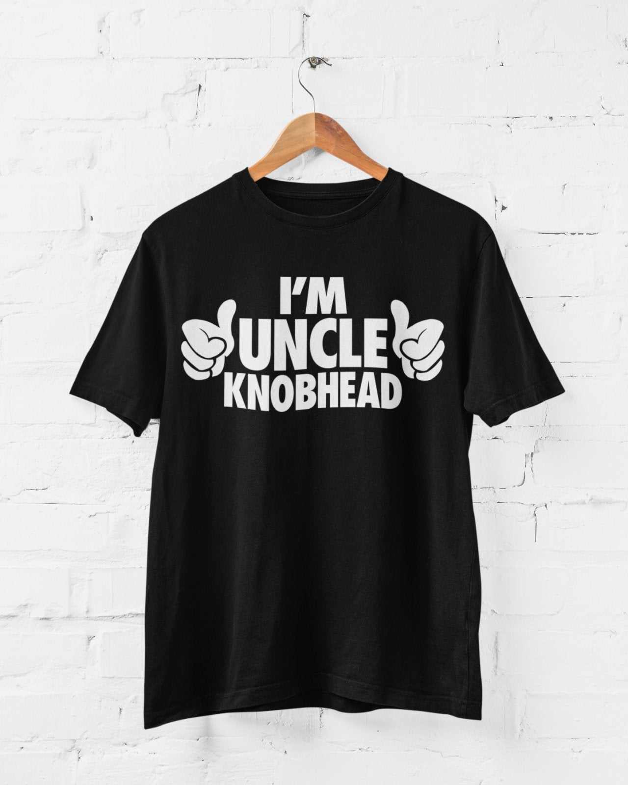 Funny T-Shirt I'm Uncle Knobhead Rude Joke Gift Novelty Laugh T-Shirt