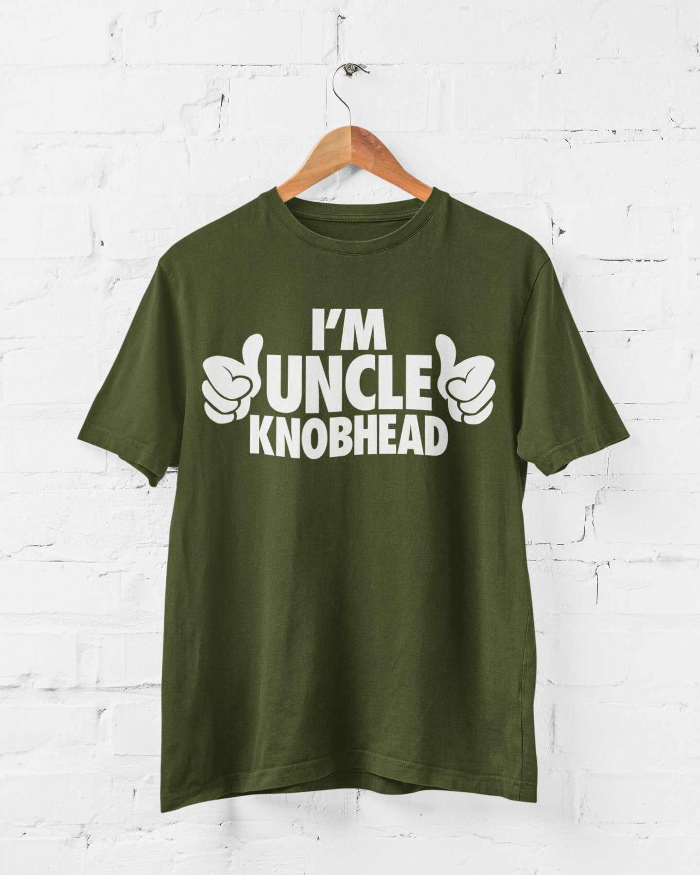 Funny T-Shirt I'm Uncle Knobhead Rude Joke Gift Novelty Laugh T-Shirt