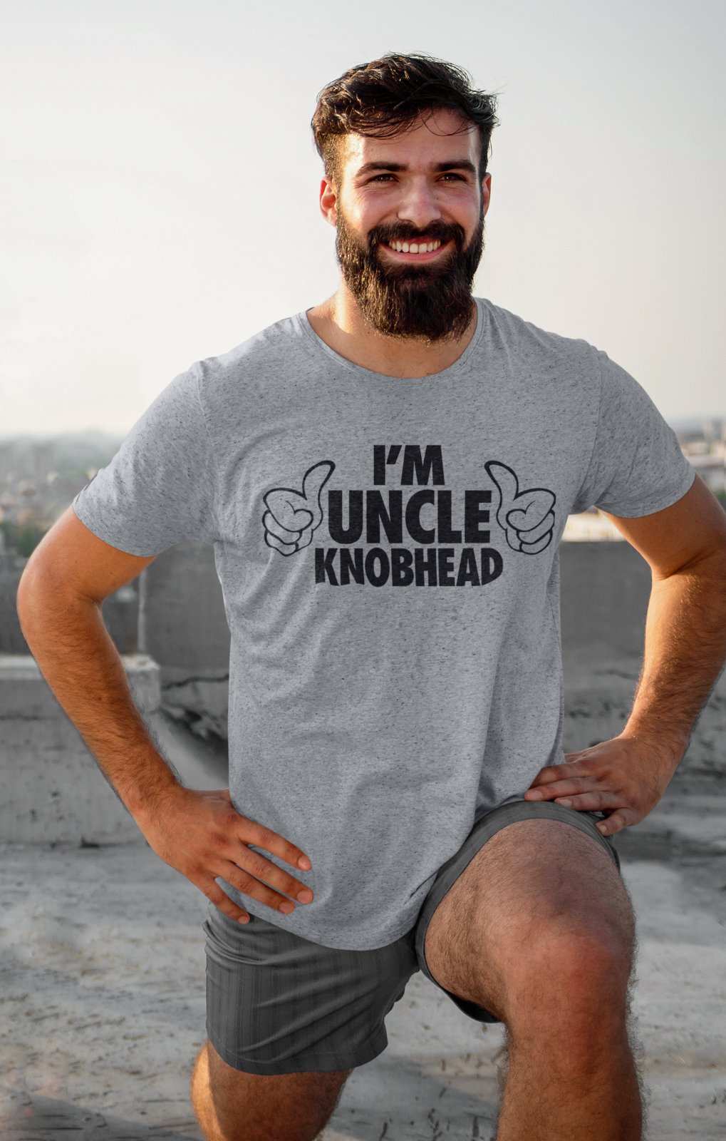 Funny T-Shirt I'm Uncle Knobhead Rude Joke Gift Novelty Laugh T-Shirt