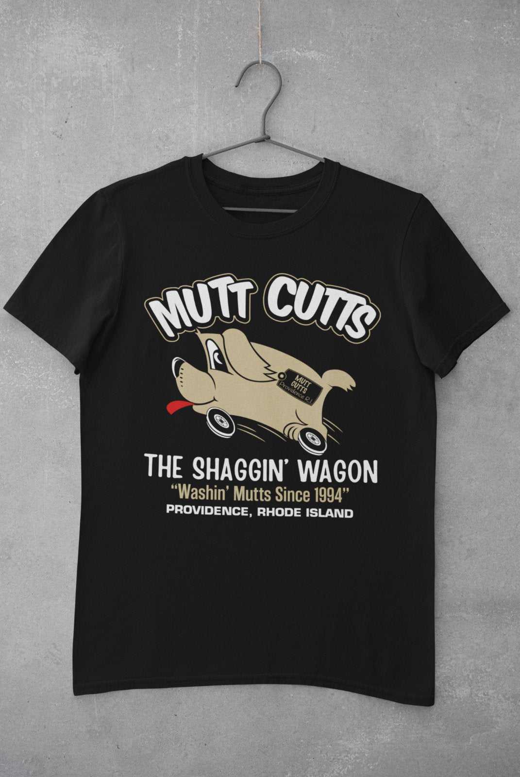Funny T-Shirt Mutt Cutts Shaggin Wagon Dumber Dumb Retro Movie 1994 Joke Gift T-Shirt