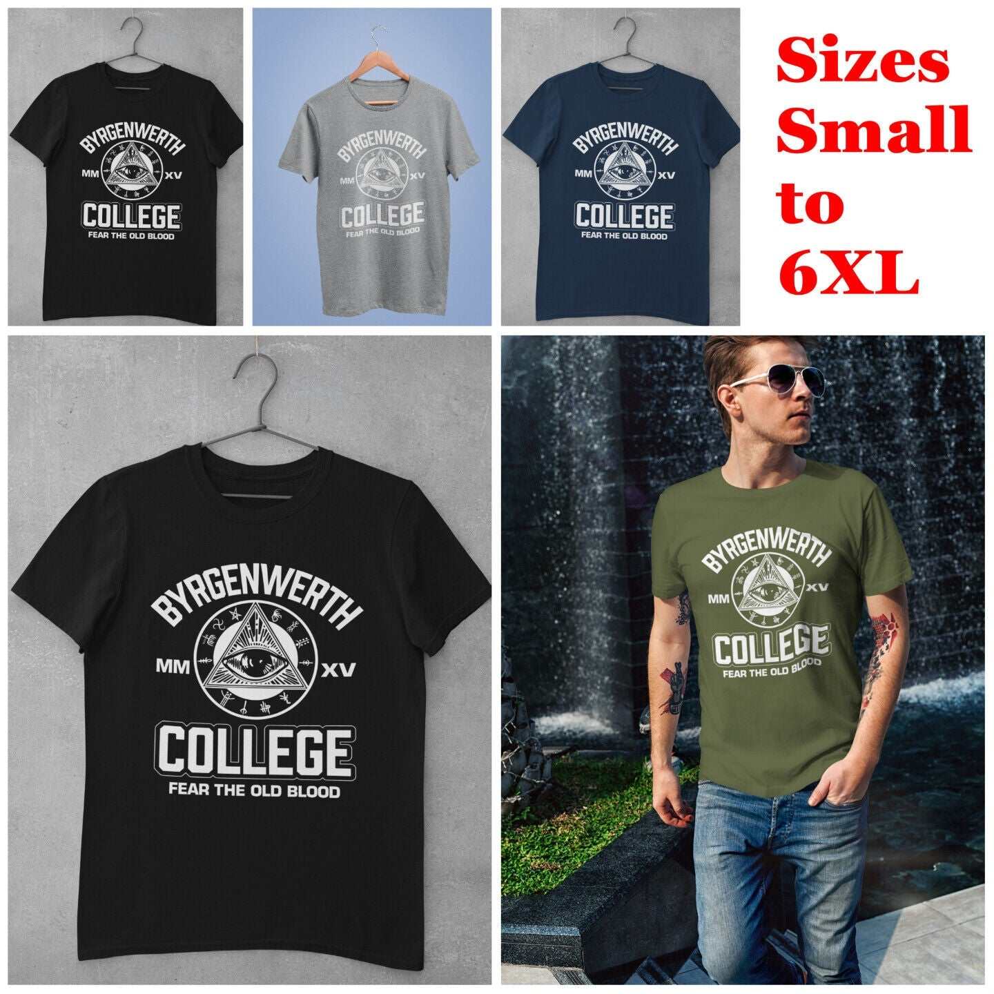 Funny Video Games Gamer T-Shirt Byrgenwerth College Retro Gift PC Gaming T-Shirt