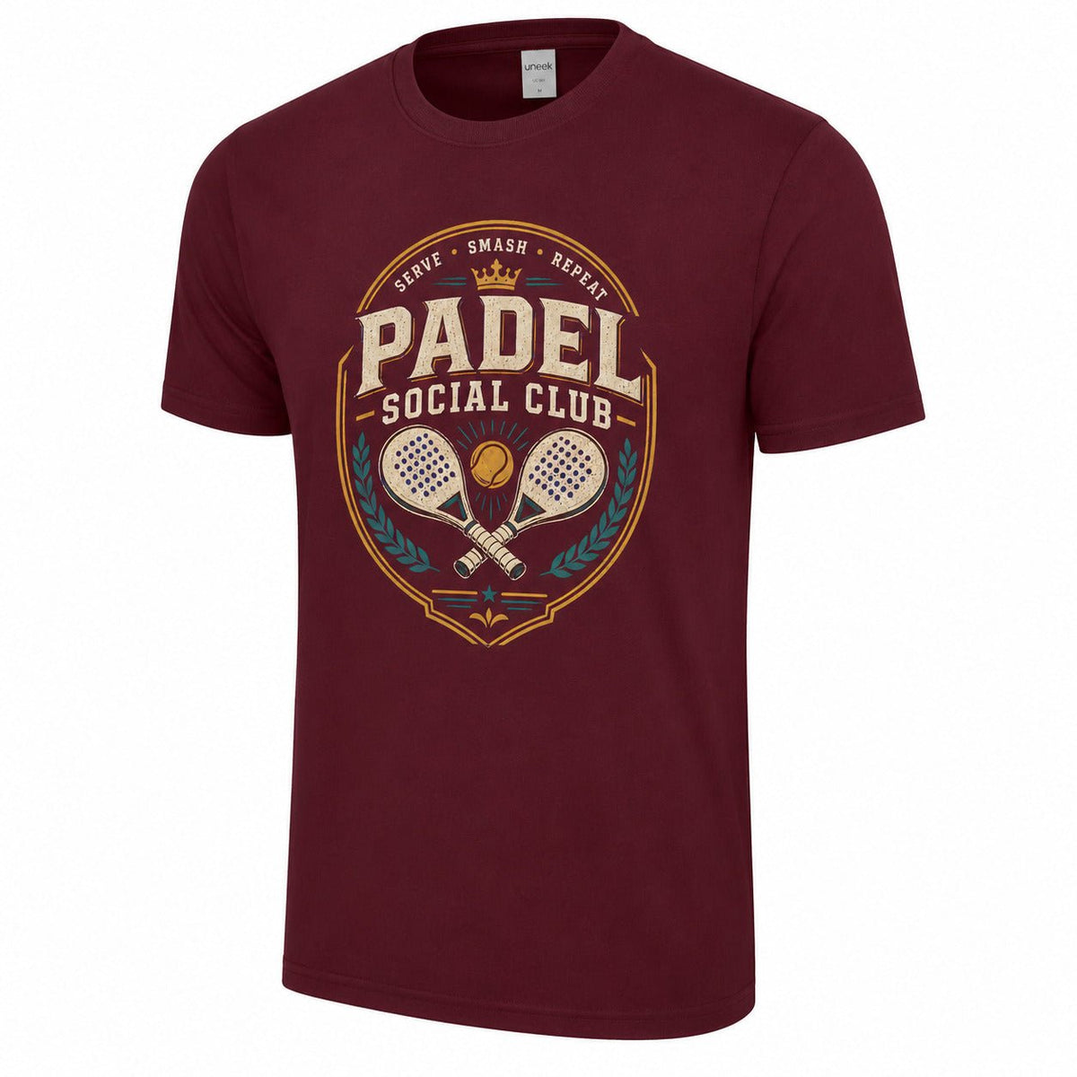 Galaxy Tees Padel Social Club T-Shirt, Vintage Racket Sport Tee