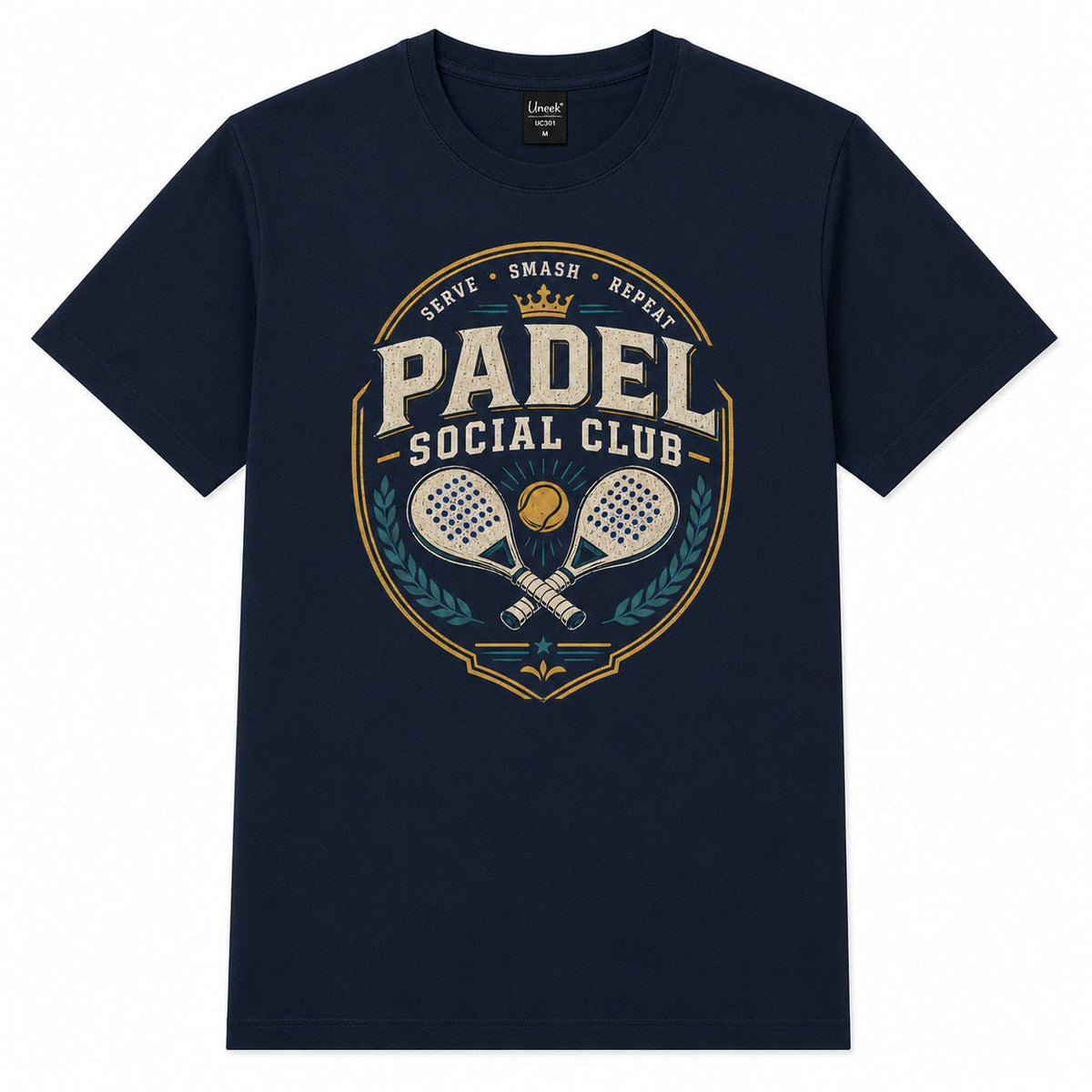 Galaxy Tees Padel Social Club T-Shirt, Vintage Racket Sport Tee