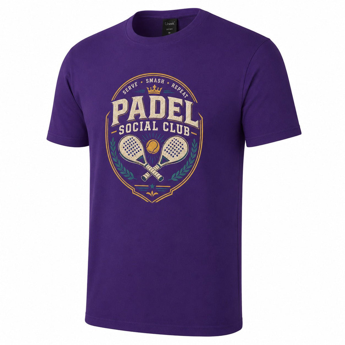 Galaxy Tees Padel Social Club T-Shirt, Vintage Racket Sport Tee