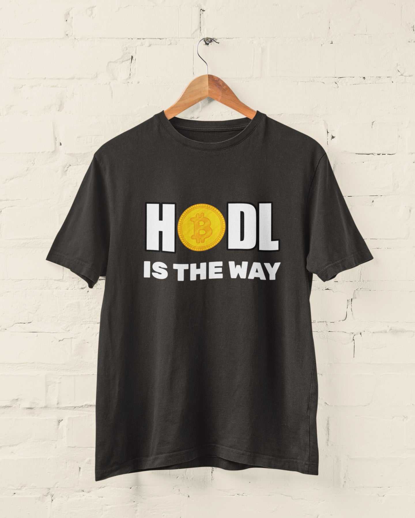 HODL Bitcoin T-Shirt - Crypto Enthusiast T-Shirt for Blockchain Investors T-Shirt
