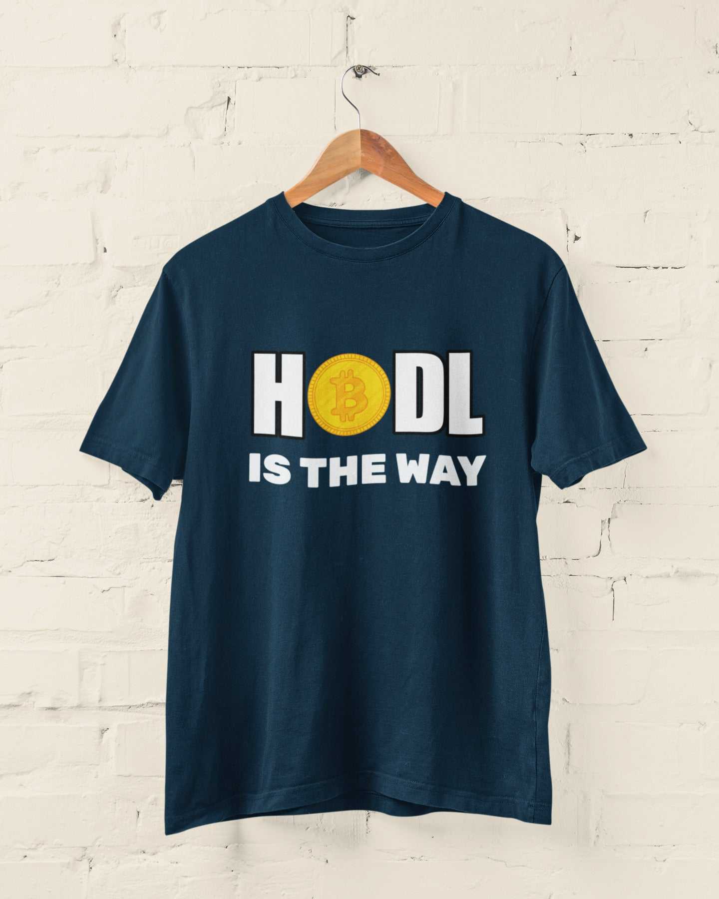 HODL Bitcoin T-Shirt - Crypto Enthusiast T-Shirt for Blockchain Investors T-Shirt