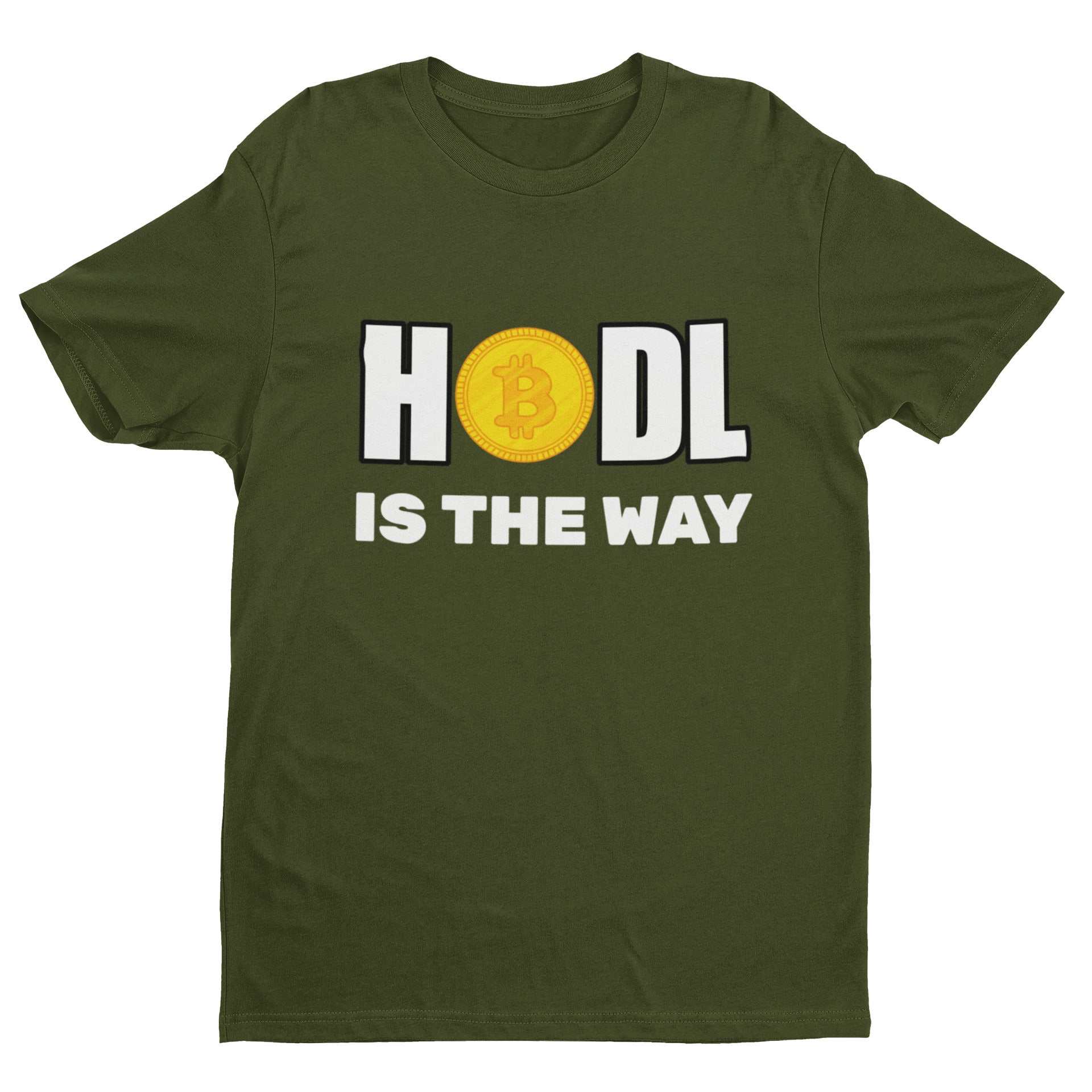 HODL Bitcoin T-Shirt - Crypto Enthusiast T-Shirt for Blockchain Investors T-Shirt
