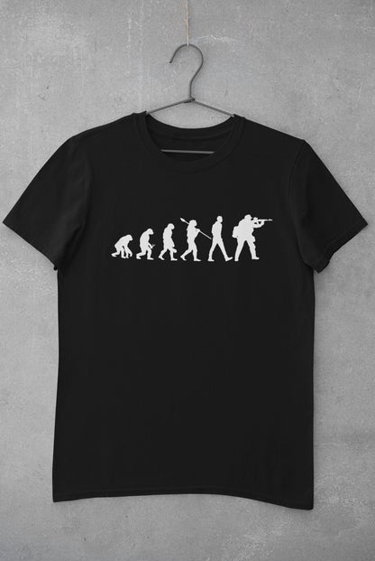 Evolution of Army T-Shirt: Darwin Style British Soldier Tee - product image 3