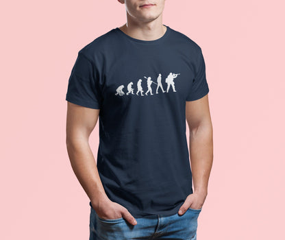 Evolution of Army T-Shirt: Darwin Style British Soldier Tee - product image 5